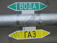 Маркировка промышленных трубопроводов ГОСТ 14202-69