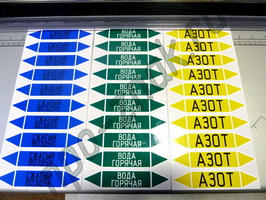 Маркировка трубопроводов ГОСТ 14202-69